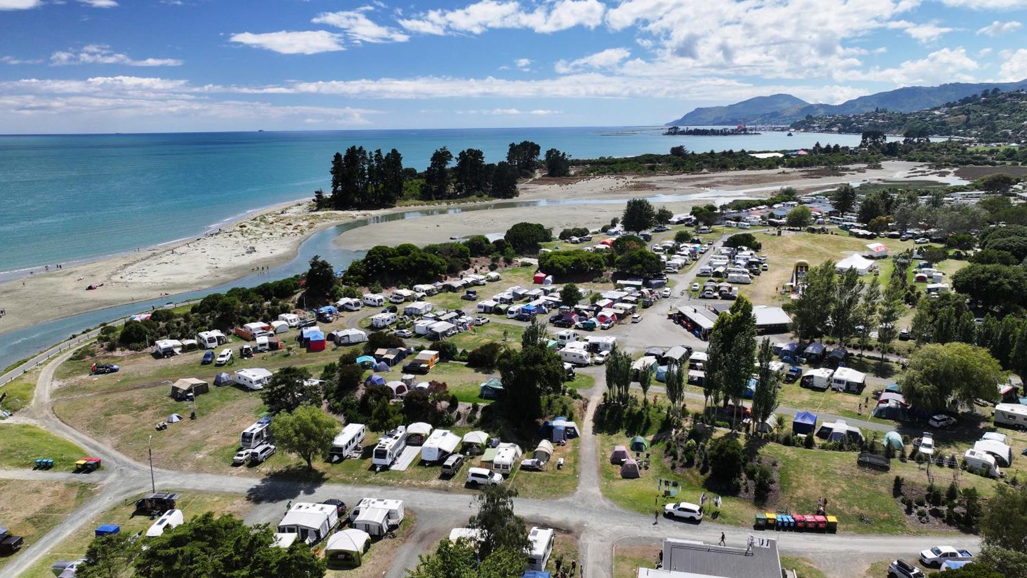 Tahuna Beach Holiday Park Nelson Exterior photo
